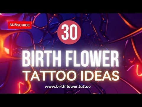 30 birth flower bouquet tattoo ideas - Birth Flower Tattoo - Birth Month Tattoo