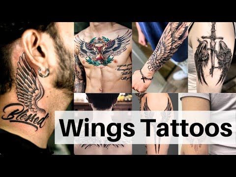 Best angel wings tattoo designs | Tattoo wings design | Wings tattoo on hand - Lets style buddy