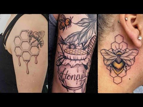 Cute Bee Tattoos