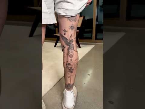 Is this the best leg sleeve tattoo ever?