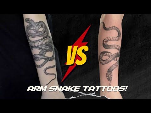 100+ Arm Snake Tattoos You Need To See!