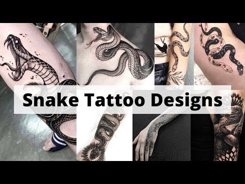 Snake tattoo design | Small snake tattoo | Snake skin tattoo designs - Lets style buddy