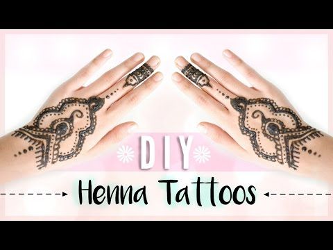 DIY Henna Tattoos! + Tips on How to Apply It