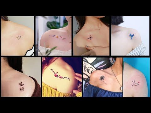 👧👧 Shoulder Tattoo for girl || Best Watercolor Tattoo Ideas