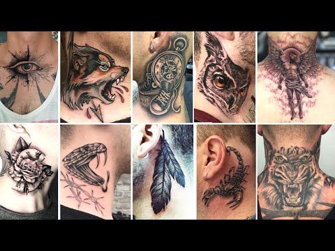 Best Neck Tattoos For Men 2022 | Neck Tatttoos For Guys 2022 | Tattoo Designs For Men 2022