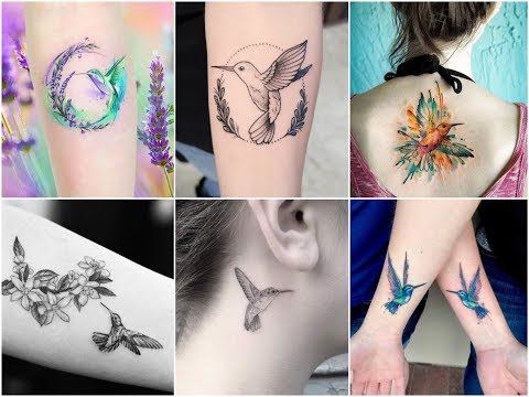 Top-30 Lovely Hummingbird Tattoo Design Ideas
