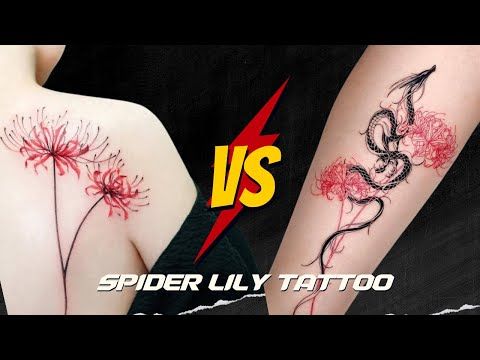60+ Spider Lily Tattoos You Need To See!