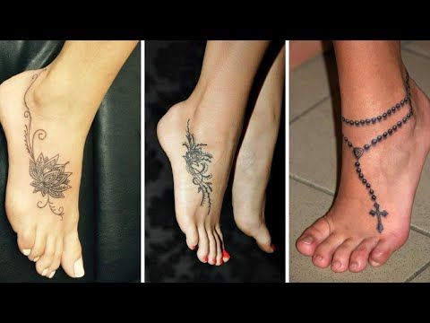Step into Style: Foot Tattoos for Women/ trendy tattoos style 2023