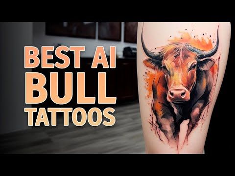 Bull Tattoos: Channeling Strength and Symbolism in Inked Artistry