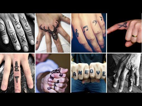 45+ New ATTRACTIVE Finger Tattoos For Men 2023 | Stylish Finger Tattoos For Men | Tattoo For ALL!