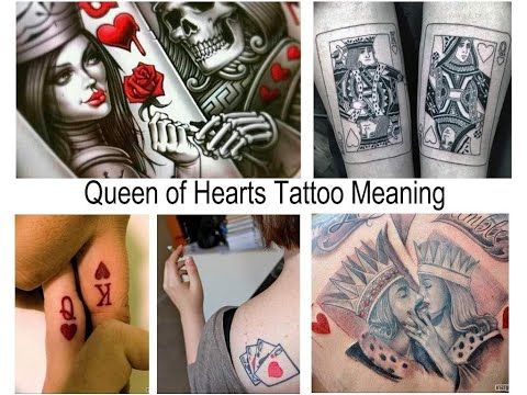Queen of Hearts Tattoo Meaning - Facts and photos for tattoovalue.net