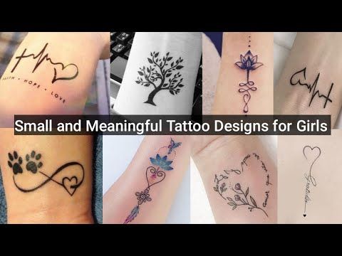Small But Meaningful Tattoo Designs For Girls/ Small Tattoos For Women