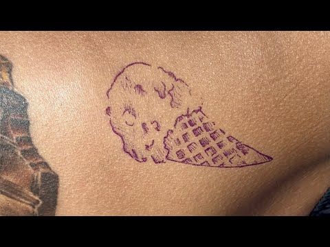 Ice Cream tattoo | 2x speed