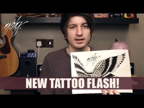 New Traditional Folk Art Tattoo Flash & General Updates!