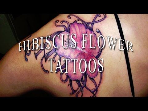 Hibiscus Flower Tattoos