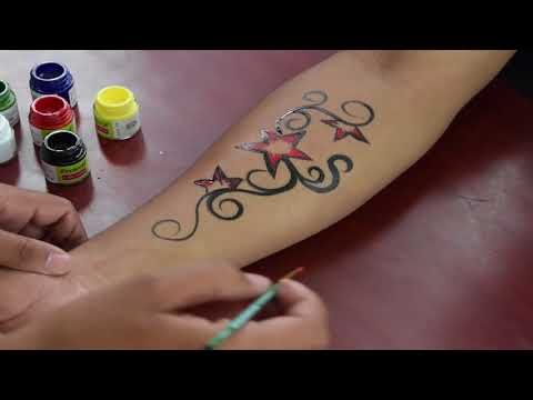 Stars Tattoo with Designs for Men and Women|| Temporary Tattoo || Star Tattoo on Hand
