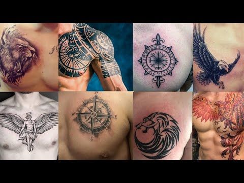Most Attractive Small Chest Tattoos for Men |Simple Chest Tattoos for Men | Small Chest Tattoos 2022