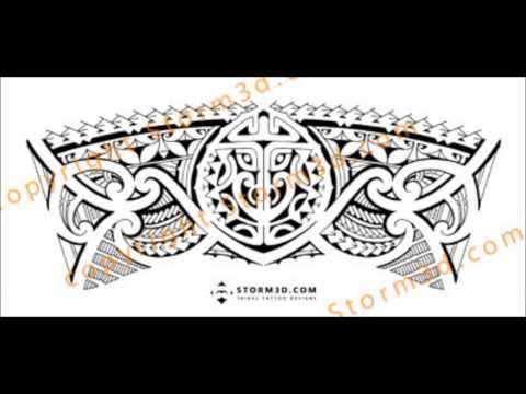 Tribal armband/legband tattoo design: how to make a seamless fit for a tattoodesign