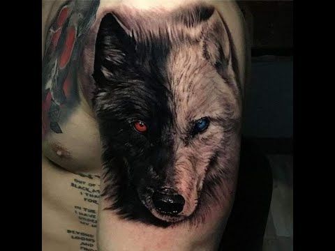 Wolf tattoo For Men | HD720p