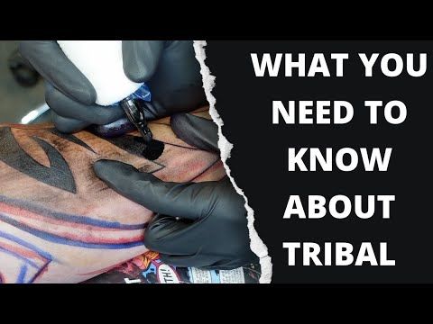How To TATTOO TRIBAL !