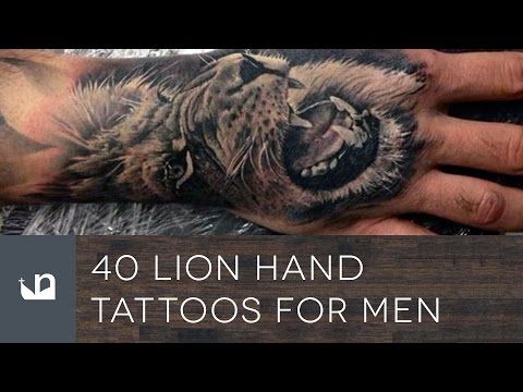 40 Lion Hand Tattoos For Men