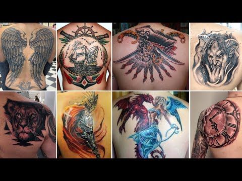Back Shoulder Tattoos For Men 2023 | Best Back Tattoos For Men 2023 | Tattoos Ideas For Guys