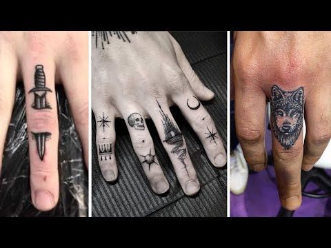 "Express Yourself: Trending Finger Tattoo Styles for Men"