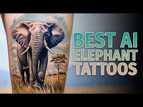 Elephant Tattoos: The Majesty of Elephants in Tattoo Form
