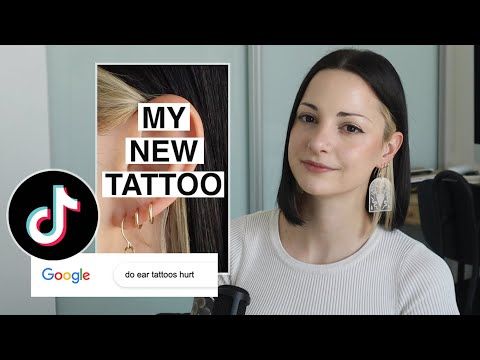 What's Up With Ear Tattoos? Come Get Ear Tattoos With Me!