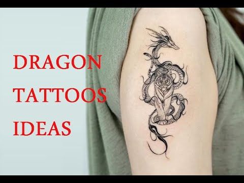 AWESOME DRAGON TATTOOS IDEAS ON ARM 2020 #tattoo #tattooideas #dragontattoos