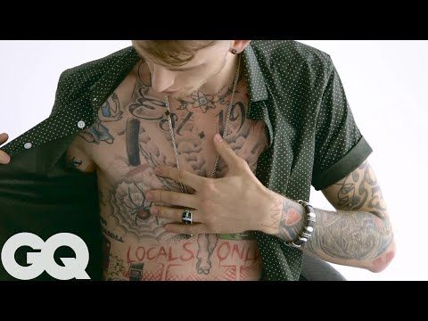 Machine Gun Kelly Explains the Stories Behind His Tattoos | Tattoo Tour | GQ