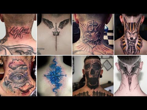 Back Neck Tattoos For Men 2023 | Back Neck Tattoo Designs | Tattoo Ideas For Men 2023