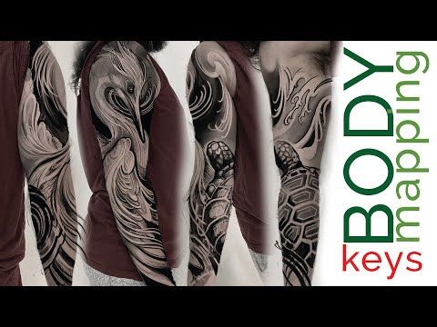 Simple Body Mapping for Tattoo Sleeves | Fireside Technique | EP 49