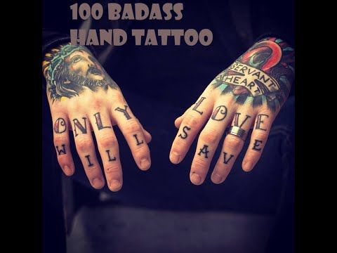 100 Hand Tattoo Inspiration/Ideas