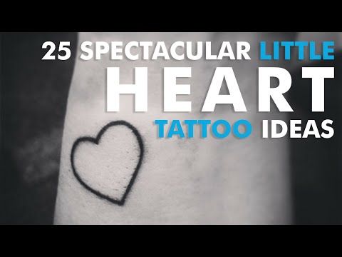 25 Spectacular Little Heart Tattoo Ideas
