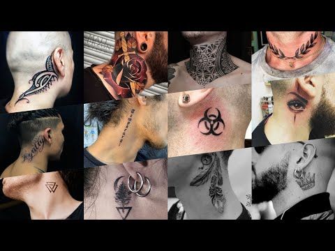 Neck Tattoos for Men - Trending Neck Tattoos