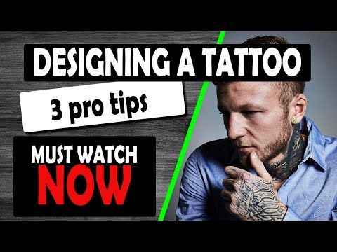 How to DESIGN a TATTOO ✅3 pro tips✅
