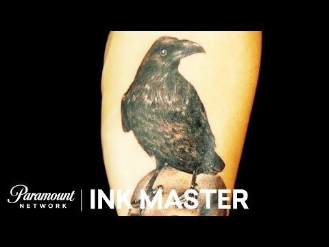Cleen's Raven Tattoo is Ready to Fly Off the Canvas | Ink Master: Redemption (Season 4)