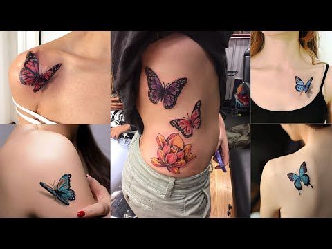 🦋 New Beautiful Butterfly Tattoo Design and Ideas