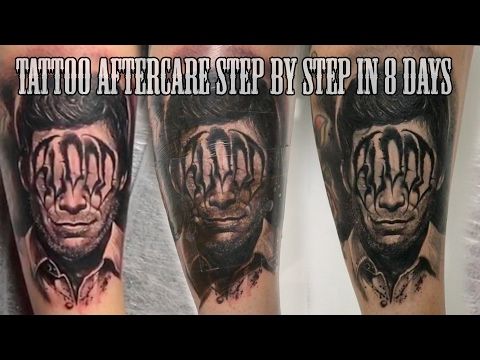 BEST TATTOO AFTERCARE STEP BY STEP IN 8 DAYS