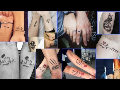 Top 25 Best Matching Couple Tattoo Ideas that will keep your Love forever - Fashion Wing