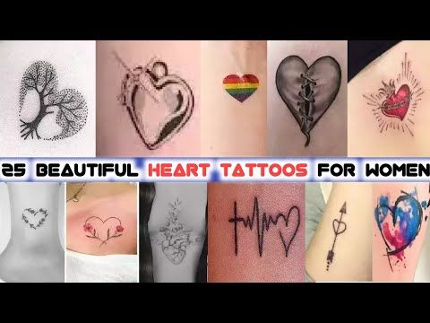 Top 25 Beautiful Heart Tattoos For Women 2023 |25 Passionate Heart Tattoo Designs | Alone