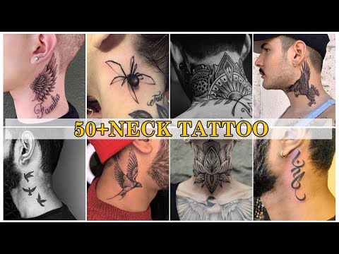 Neck tattoo (50+) 🔥 | Neck Tattoos for men |Tattoo Zone