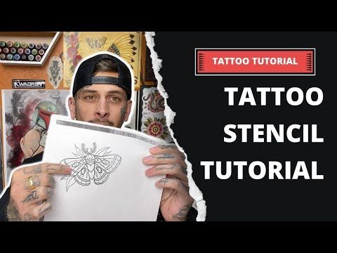 How To Make A Tattoo Stencil