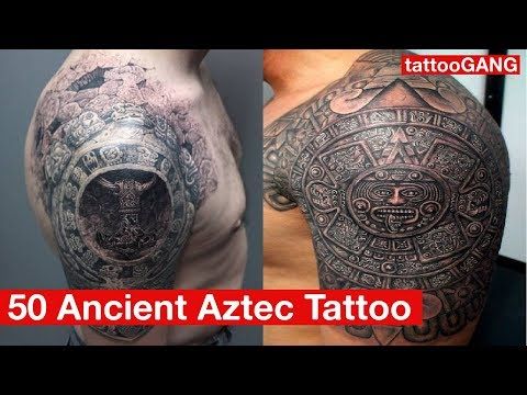 50 Ancient Aztec Tattoo Designs Collection