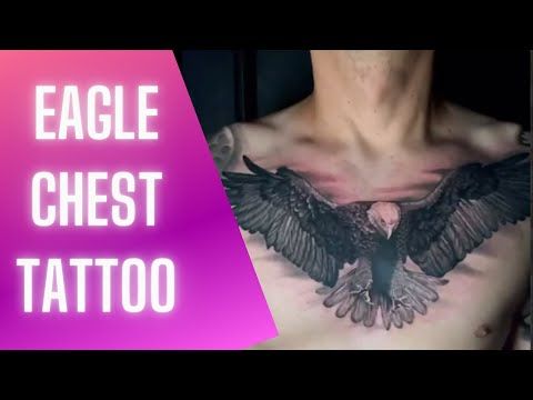 Jaw-Dropping Ink Masterpiece Of An Eagle Chest Tattoo