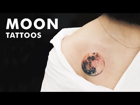18 Beautiful Moon Tattoo Designs