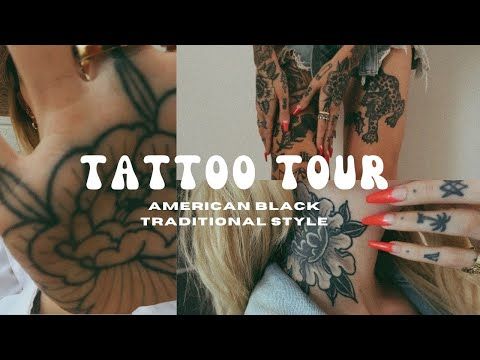 TATTOO TOUR FULL ARM SLEEVES & MORE | all of my Tattoos | tattoo tour 2023