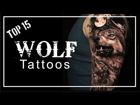 Top 15 wolf tattoos for Men & Women
