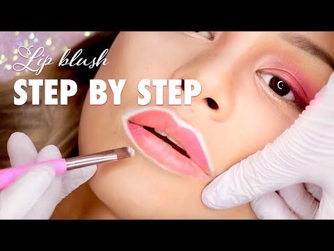 How to do Lip Tattoo for beginners step by step